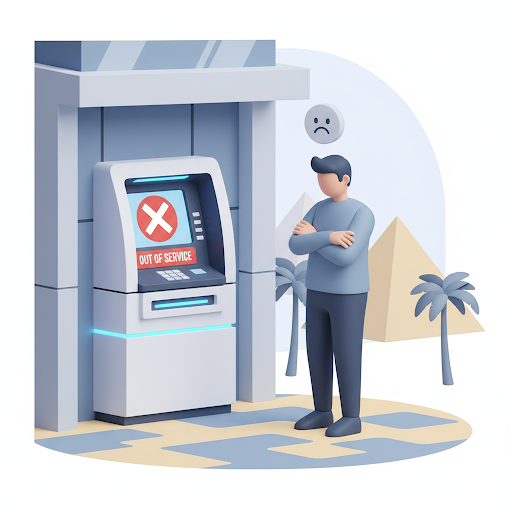 ATM out of service
